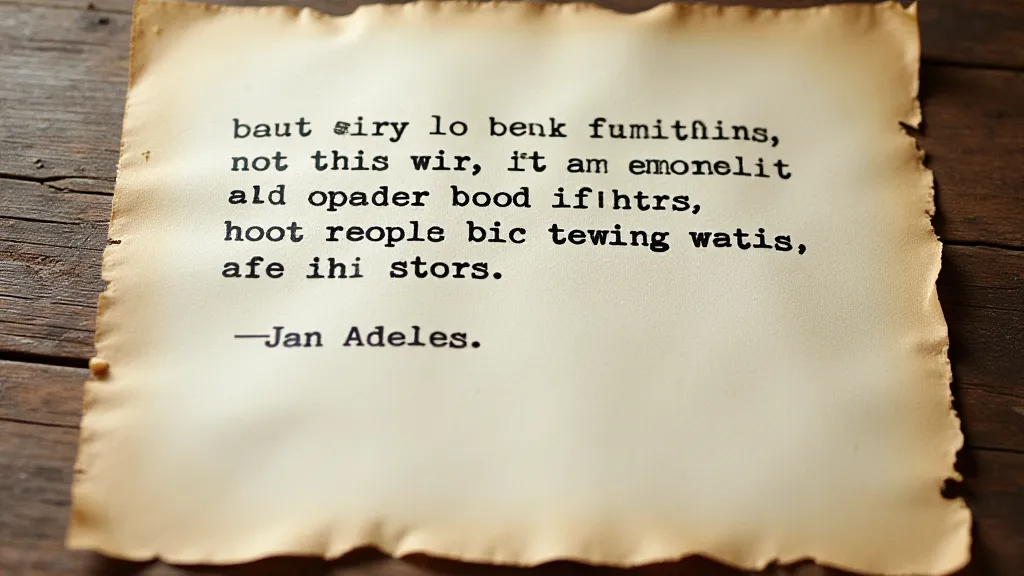 Handwritten letter using blended typewriter fonts