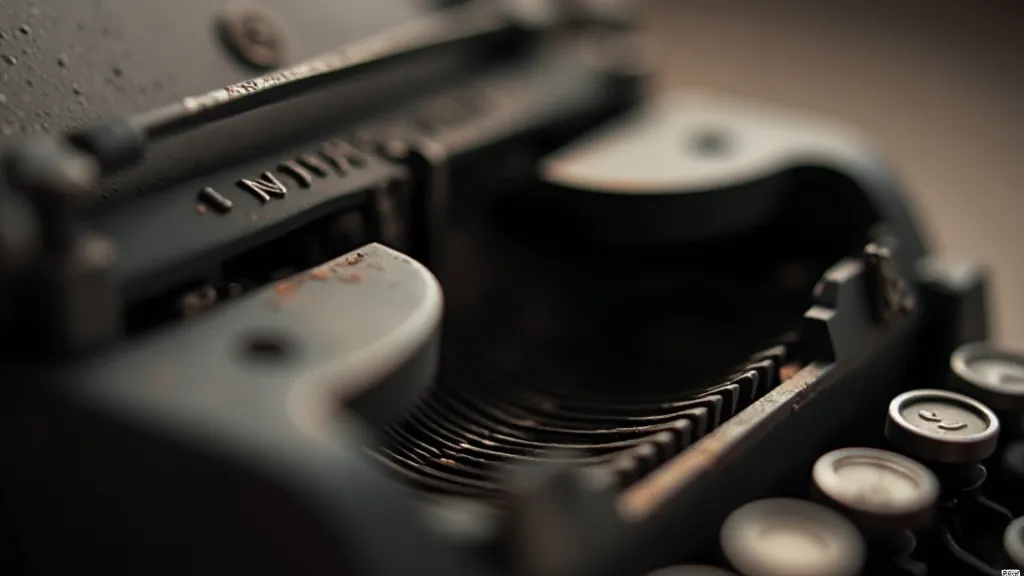Underwood typewriter mechanism
